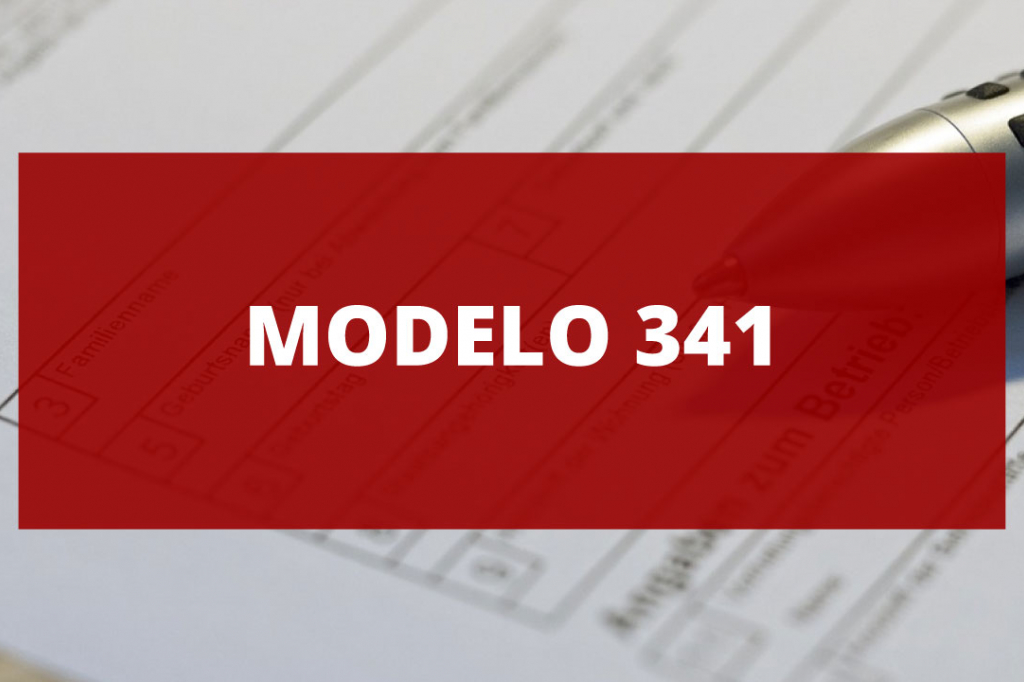 Modelo 341. Solicitud de reintegro de compensaciones en el Régimen Especial de Agricultura, Ganadería y Pesca